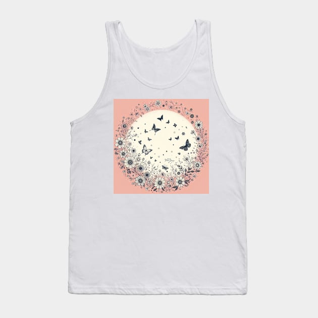 Papillons Tank Top by YuYu